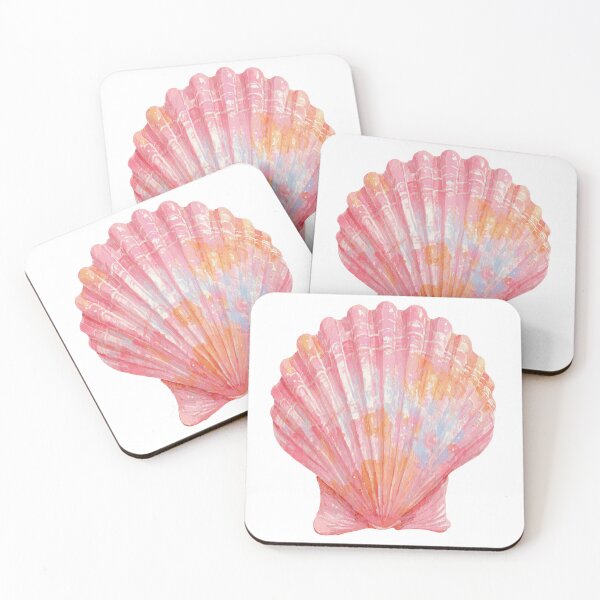 Item preview, Watercolor seashell designed and sold by MendaciousMina.