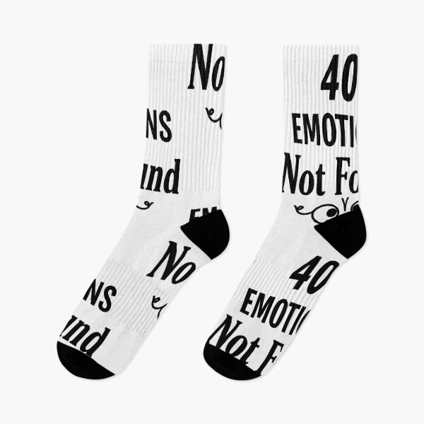 Item preview, 404 Emotions Not Found T-Shirt – Funny Error Message Meme Tee designed and sold by SassyArtist9006.
