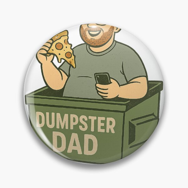 Item preview, Dumpster Dad - No Leftover Left behind - retro designed and sold by Dumpster-Dads.