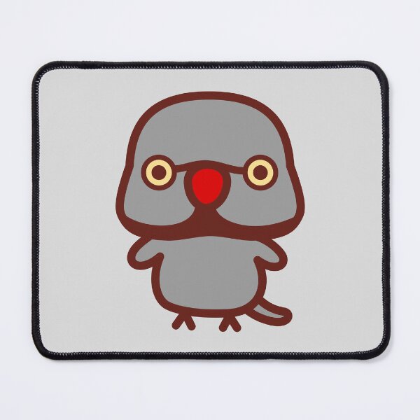 Item preview, Rose-ringed parakeet / Grey male designed and sold by INKOYADO.