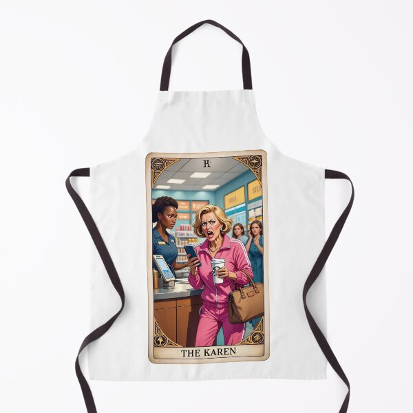 Item preview, Tarot Card: The Karen designed and sold by Tarot-Tees and Magical Merch.