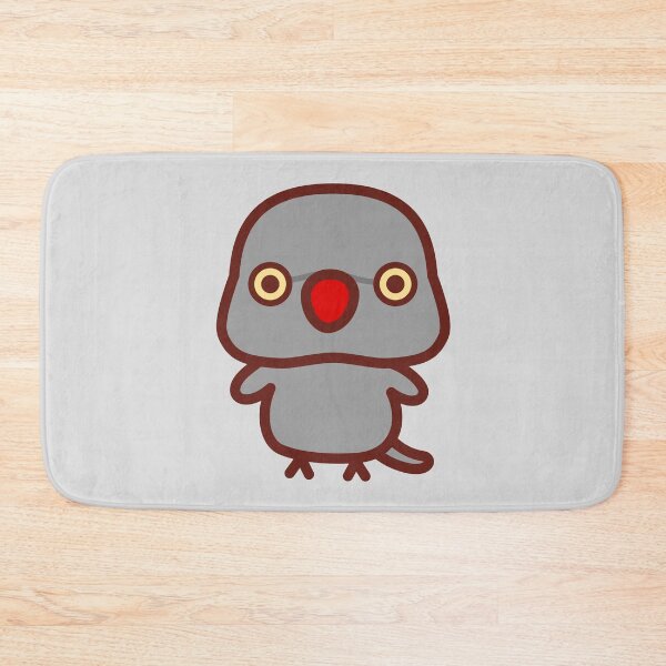 Item preview, Rose-ringed parakeet / Grey female designed and sold by INKOYADO.