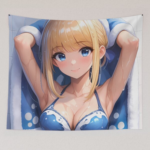 Item preview, Ais Wallenstein DanMachi Anime Shower Sword Princess Glow designed and sold by earlobejerk.