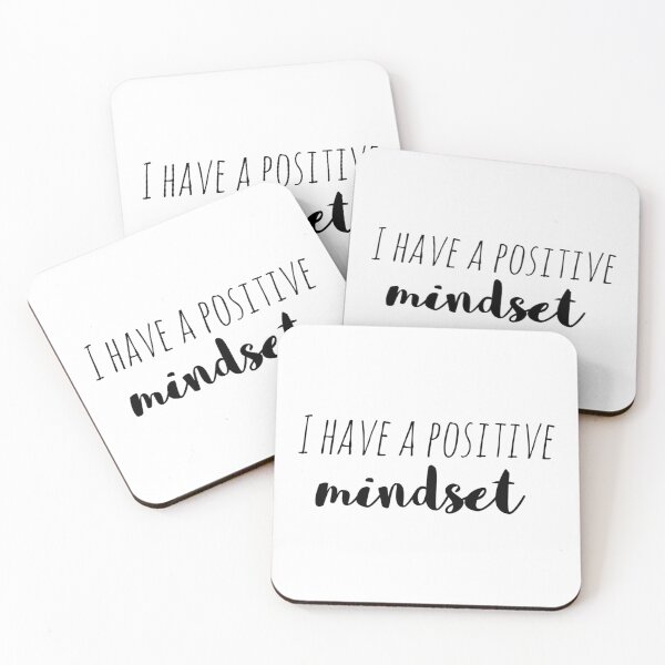 Item preview, I Have a Positive Mindset – Affirmation – Daily Optimism Quote designed and sold by Camila  Ardila.