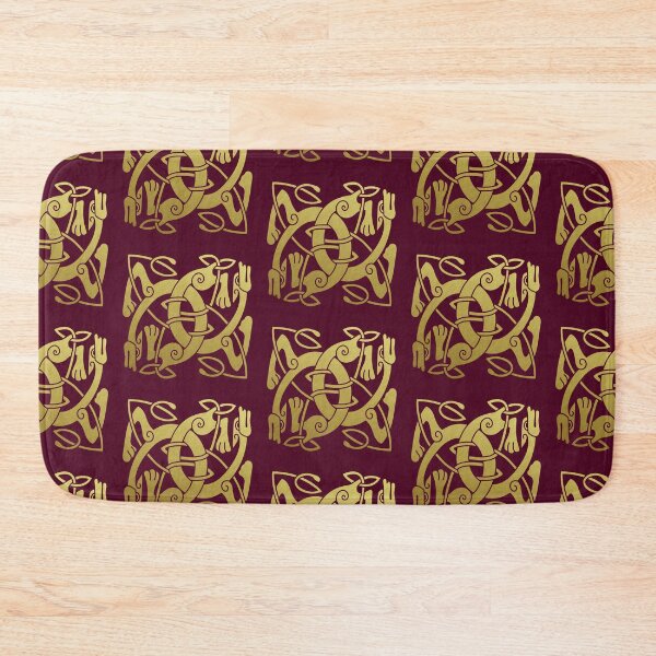 Item preview, Medieval Style Celtic Nordic Knotwork Pair of Dogs designed and sold by Pixelchicken.