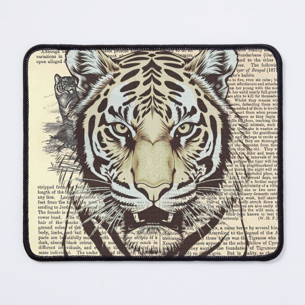 Item preview, Tiger Book Dictionary page designed and sold by KreativKulture.