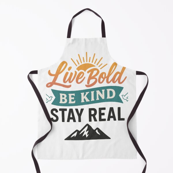 Item preview, Live Bold Be Kind Stay Real designed and sold by DigitalGemArt.