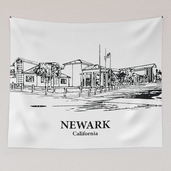 Item preview, Newark - California designed and sold by Lakeric Cityscapes.