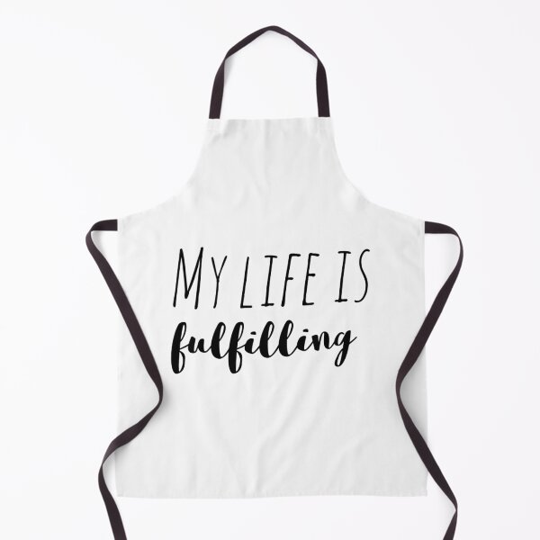 Item preview, My Life Is Fulfilling – Affirmation – Gratitude and Joy Quote designed and sold by Camila  Ardila.