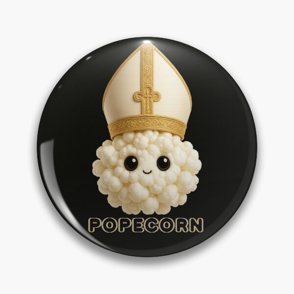 Item preview, Divine Popecorn designed and sold by Wobble Studio.