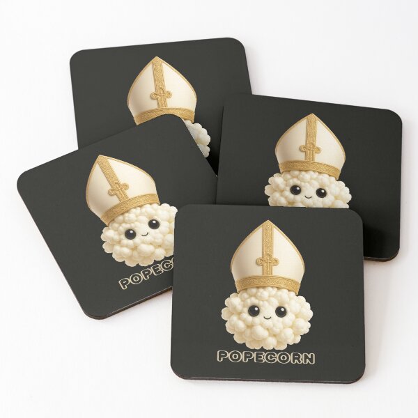 Item preview, Divine Popecorn designed and sold by Wobble Studio.