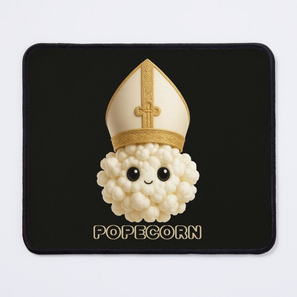 Item preview, Divine Popecorn designed and sold by Wobble Studio.