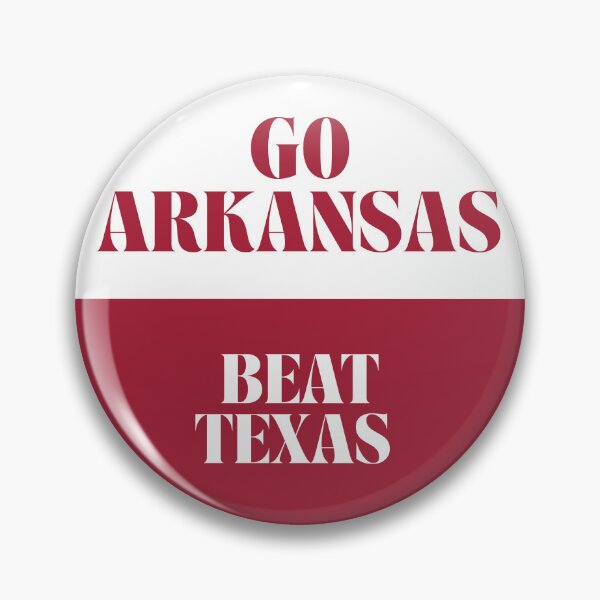 Item preview, Botones de pin del día del partido de fútbol de Beat Texas Arkansas designed and sold by Kickoff Buttons.