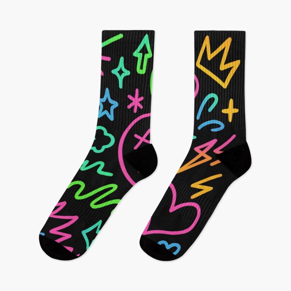 Item preview, abstract street art in neon colour  designed and sold by optimusprime39.