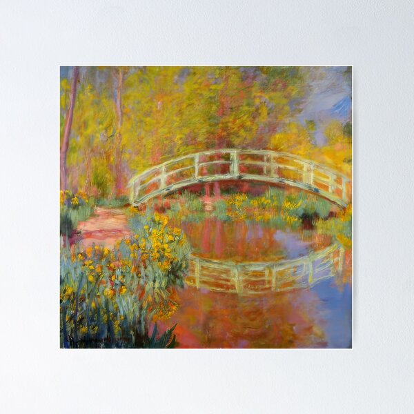 Item preview, The Japanese Bridge  The Bridge in Monet's Garden   1896 by Claude Monet designed and sold by GabyddAlessandr.