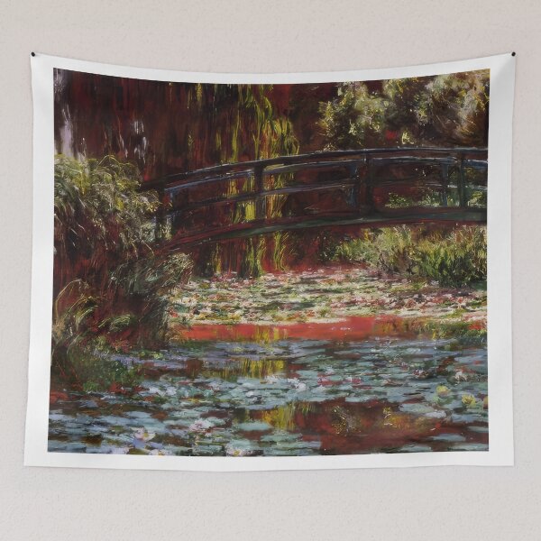 Item preview, The Japanese Bridge  The Bridge over the Water Lily Pond   1900 by Claude Monet designed and sold by GabyddAlessandr.