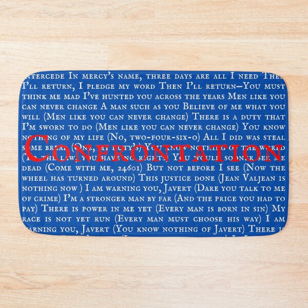 Item preview, Les Miserable Lyrics designed and sold by broadwaygirl142.