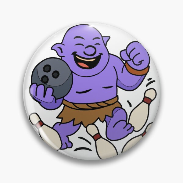 Item preview, Pegatina de meme de Bowler en Clash Royale: parodia de Party Gamer designed and sold by MODlab.