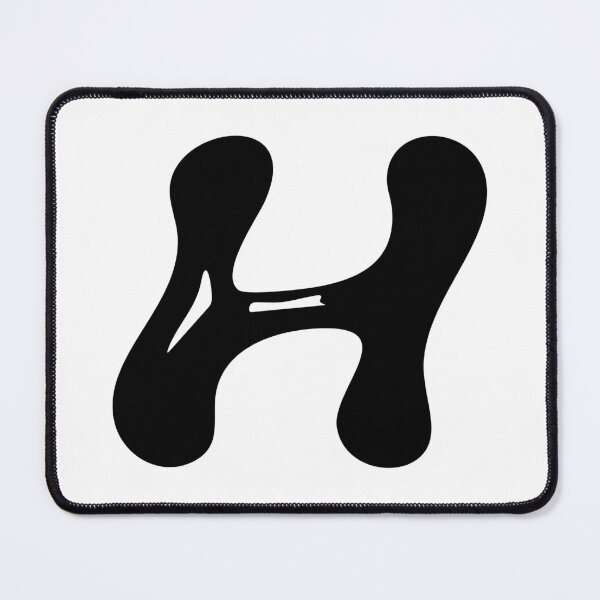 Item preview, Letter H – Glossy Goo Font designed and sold by uncoXab.