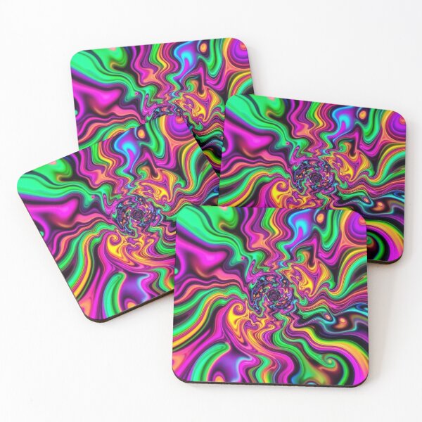 Item preview, Retro-Inspired Abstract Psychedelic Art designed and sold by HLPsychDesigns.