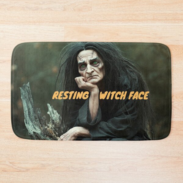 Item preview, Resting Witch Face designed and sold by buglevel.