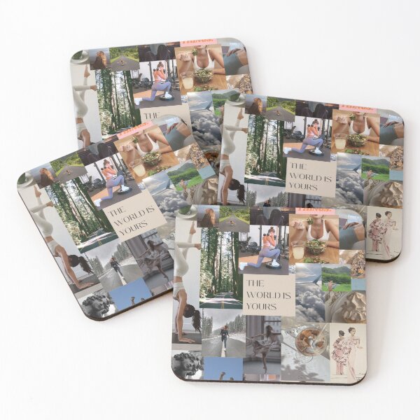 Item preview, The World Is Yours – Wellness & Strength Vision Board designed and sold by emmmeee55.