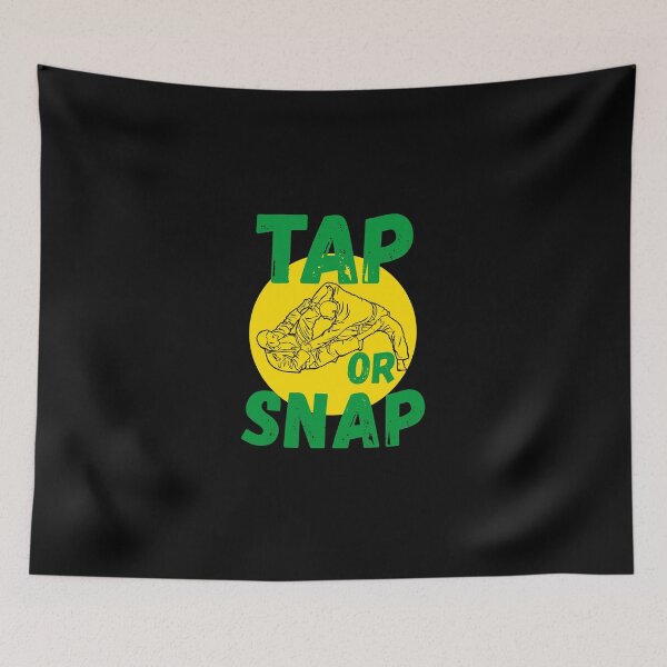 Item preview, Tap or snap-inspired from Brazilian jiu-jitsu designed and sold by onum2018.