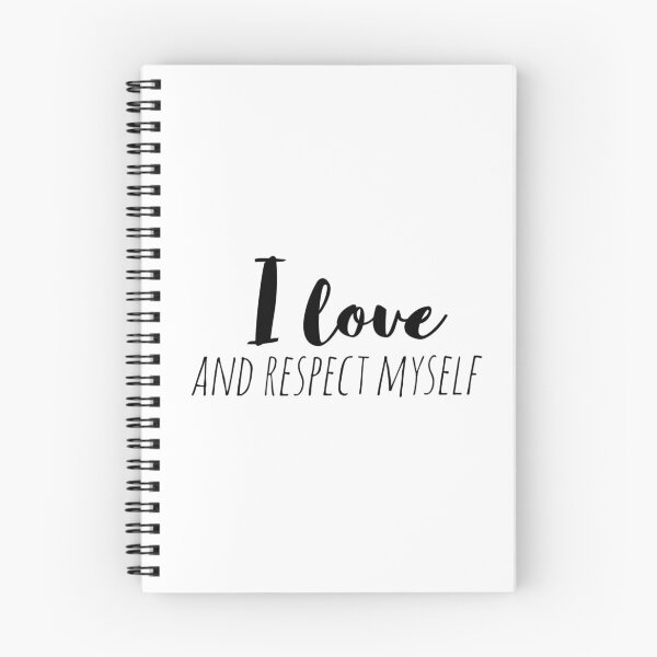 Item preview, I Love and Respect Myself – Affirmation – Radical Self-Love Typography Design designed and sold by Camila  Ardila.