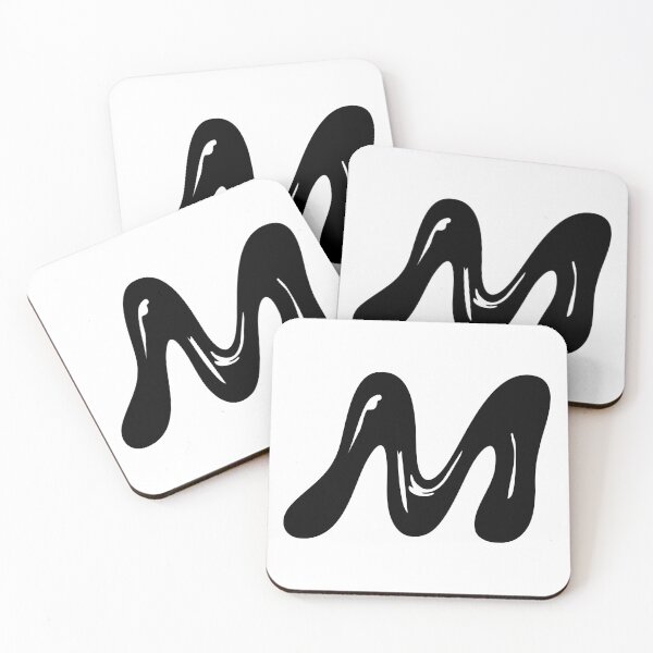 Item preview, Letter M – Glossy Goo Font  designed and sold by uncoXab.