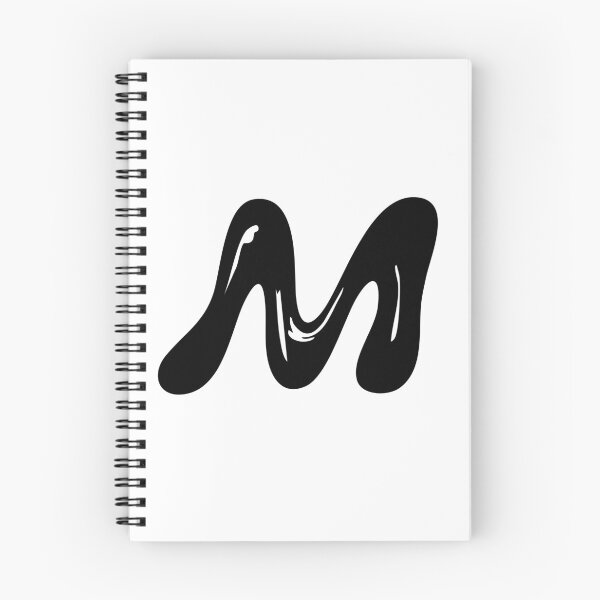 Item preview, Letter M – Glossy Goo Font  designed and sold by uncoXab.