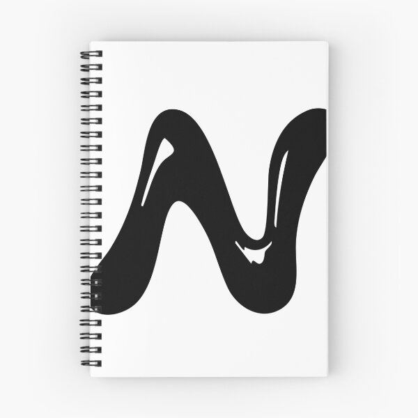 Item preview, Letter N – Glossy Goo Font designed and sold by uncoXab.