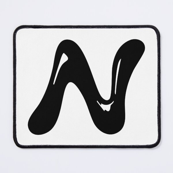 Item preview, Letter N – Glossy Goo Font designed and sold by uncoXab.