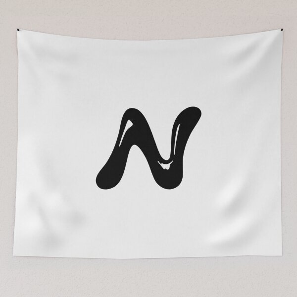 Item preview, Letter N – Glossy Goo Font designed and sold by uncoXab.