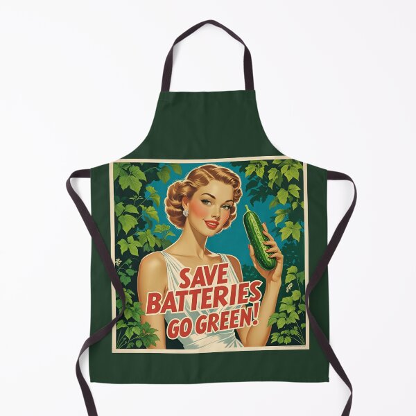 Item preview, Save batteries go green! designed and sold by NicMacTees.
