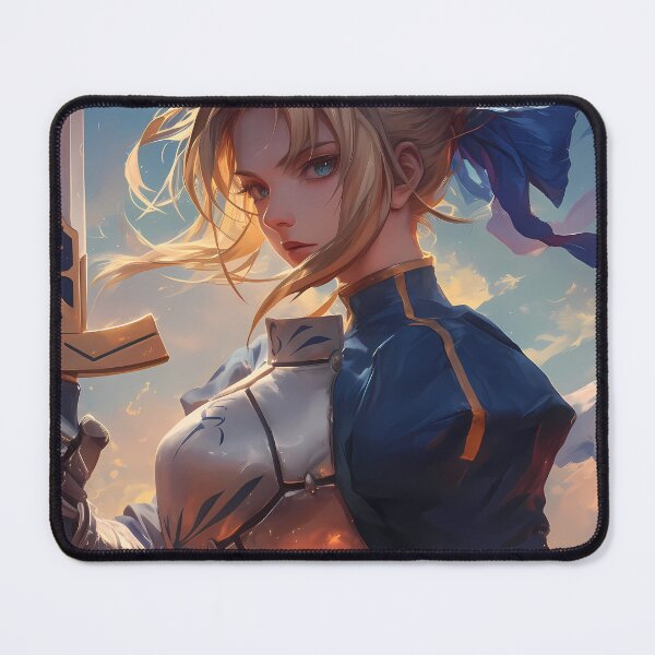 Item preview, Saber Fate Stay Night Anime Knight Warrior Regal Majesty designed and sold by earlobejerk.