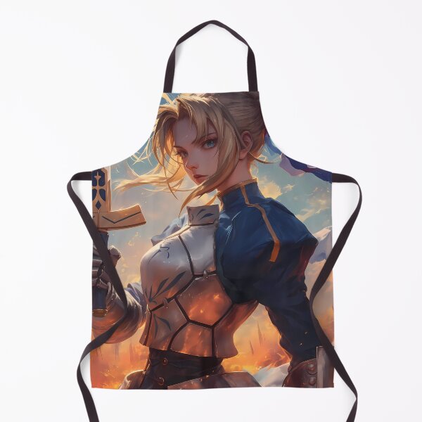 Item preview, Saber Fate Stay Night Anime Knight Warrior Regal Majesty designed and sold by earlobejerk.