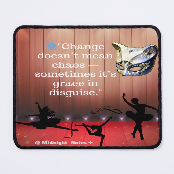 Item preview, “Embrace the Changes.” designed and sold by MidnightNotes.Studio.