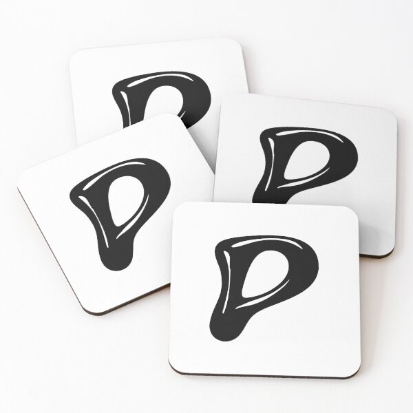 Item preview, Letter P – Glossy Goo Font designed and sold by uncoXab.
