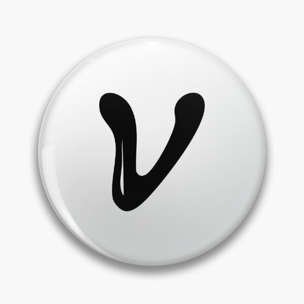 Artikelvorschau, Buchstabe V – Glossy Goo Font entworfen und verkauft von uncoXab.