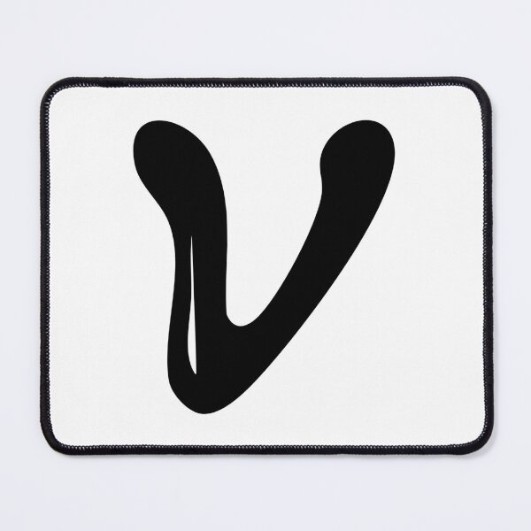 Artikelvorschau, Buchstabe V – Glossy Goo Font entworfen und verkauft von uncoXab.