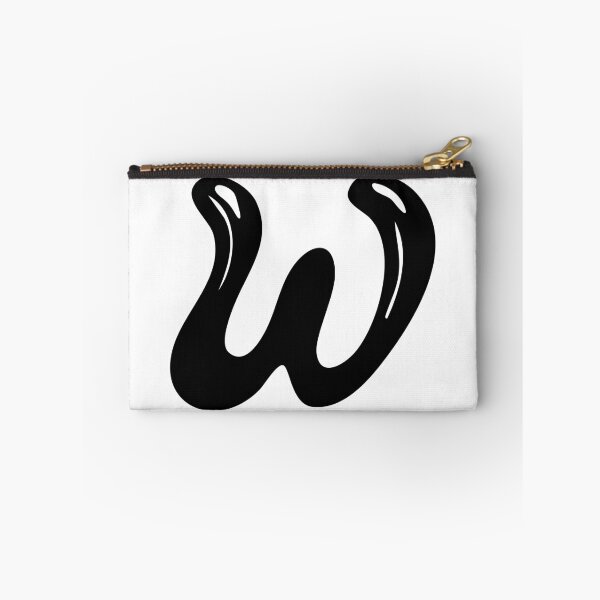 Item preview, Letter W – Glossy Goo Font  designed and sold by uncoXab.