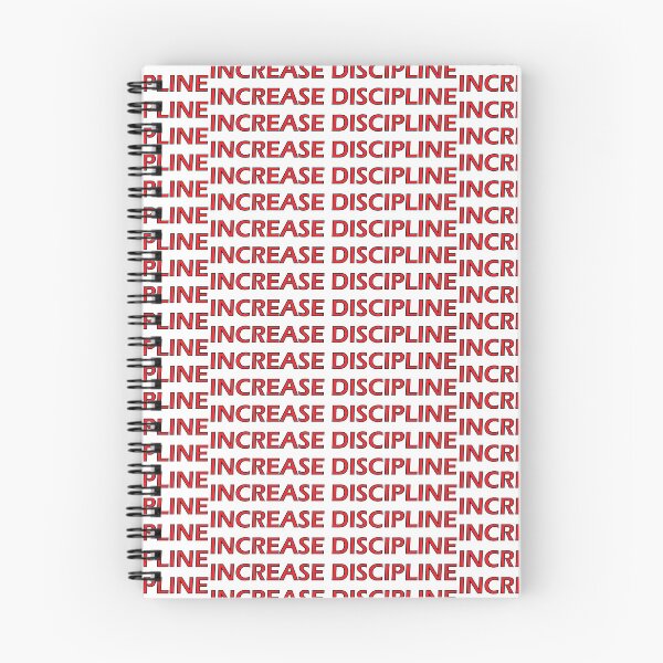 Item preview, increase discipline designed and sold by Positive Mindzet!.