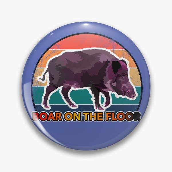Item preview, Boar On The Floor designed and sold by ZooStateofMind.