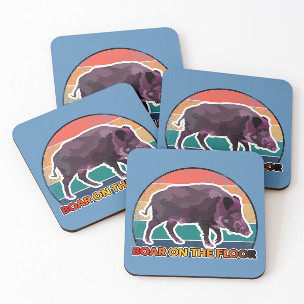 Item preview, Boar On The Floor designed and sold by ZooStateofMind.