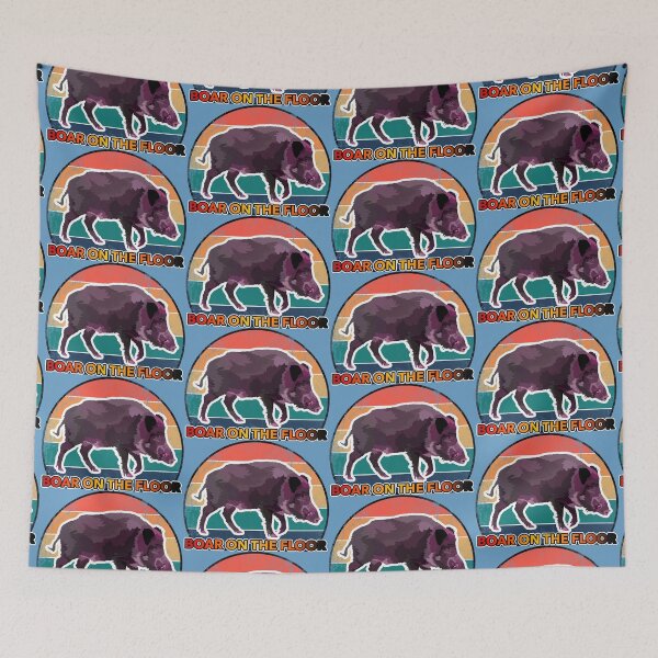 Item preview, Boar On The Floor designed and sold by ZooStateofMind.