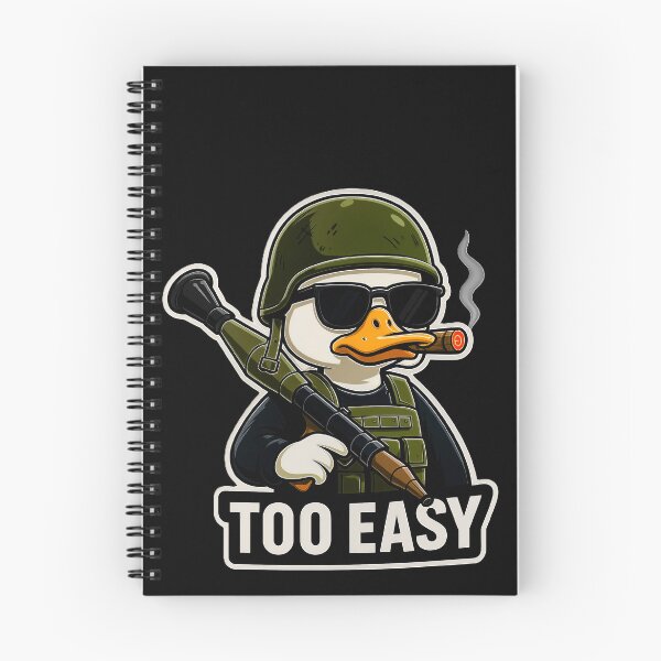 Item preview, Too Easy Duck Soldier designed and sold by cognog.