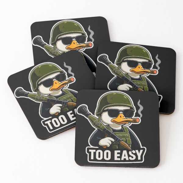 Item preview, Too Easy Duck Soldier designed and sold by cognog.