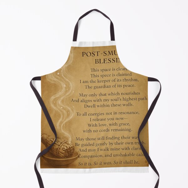 Item preview, Post Smudging Blessing designed and sold by EntangledCynic.