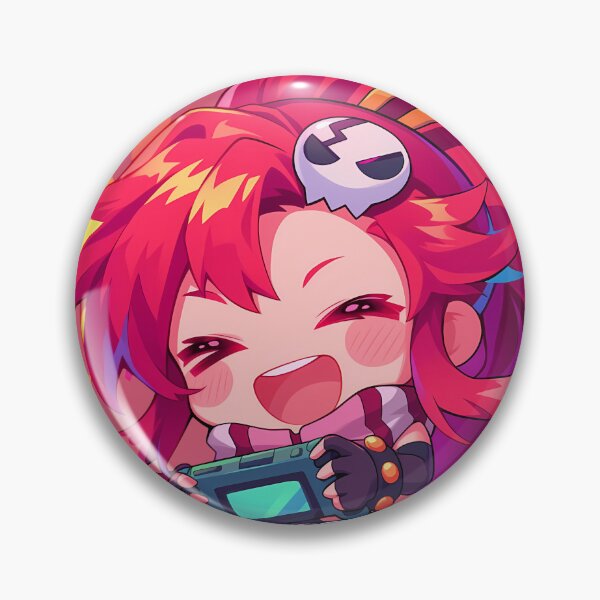 Item preview, Yoko Littner Gurren Lagann Anime Chibi Gaming Flame Spirit designed and sold by earlobejerk.
