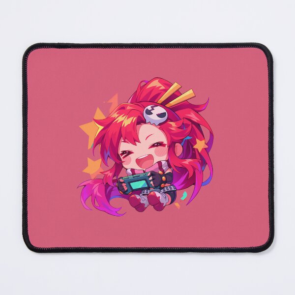 Item preview, Yoko Littner Gurren Lagann Anime Chibi Gaming Flame Spirit designed and sold by earlobejerk.